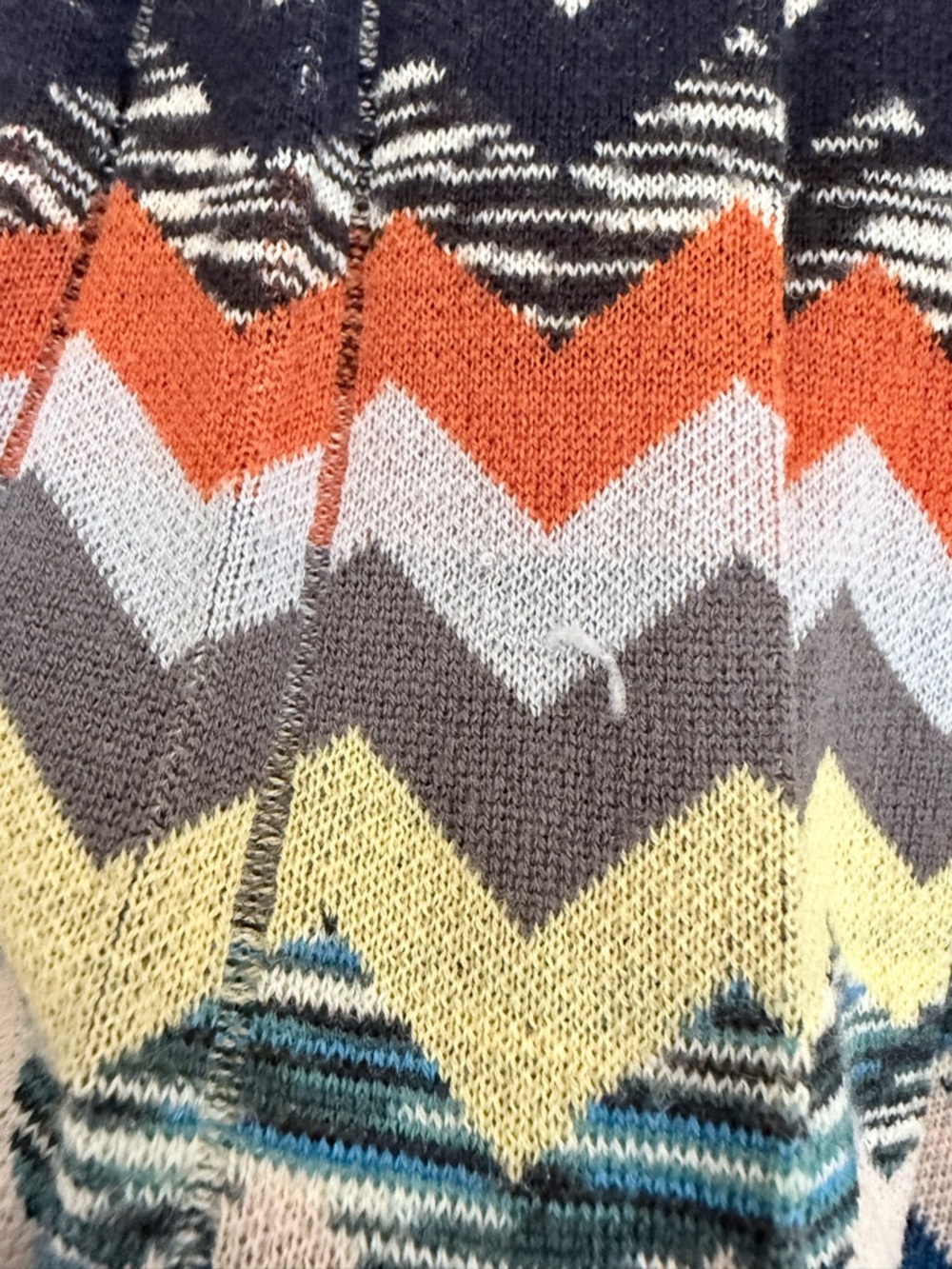 Missoni Zigzag Knit Polo Dress Style 1902MDG00380 Wool Made in Italy Size 38 / 2 - Picture 10 of 10